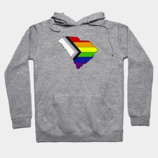 Progress pride flag - South Carolina Hoodie